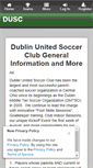 Mobile Screenshot of dublinunited.org