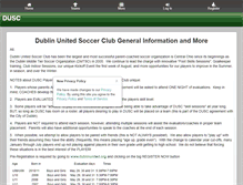 Tablet Screenshot of dublinunited.org